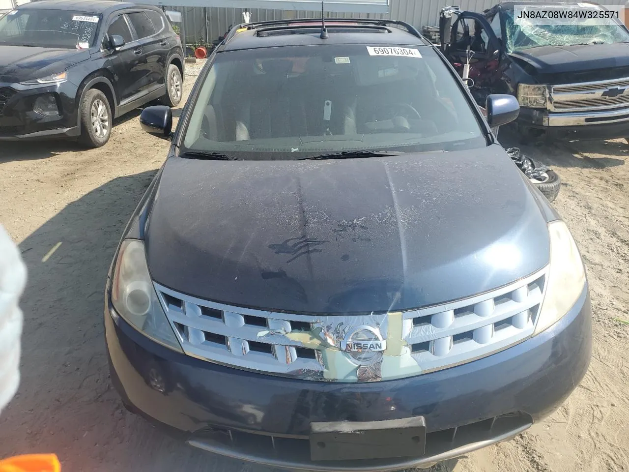 JN8AZ08W84W325571 2004 Nissan Murano Sl