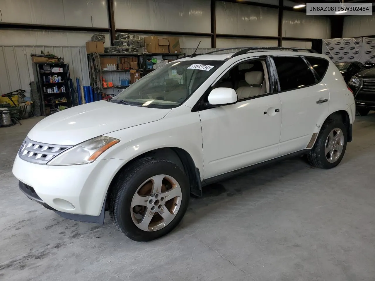 JN8AZ08T95W302484 2005 Nissan Murano Sl