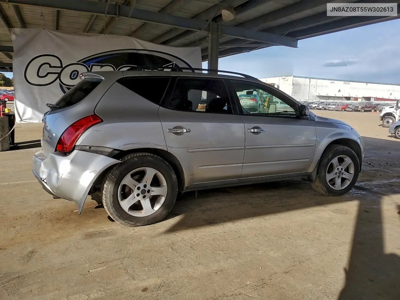 JN8AZ08T55W302613 2005 Nissan Murano Sl