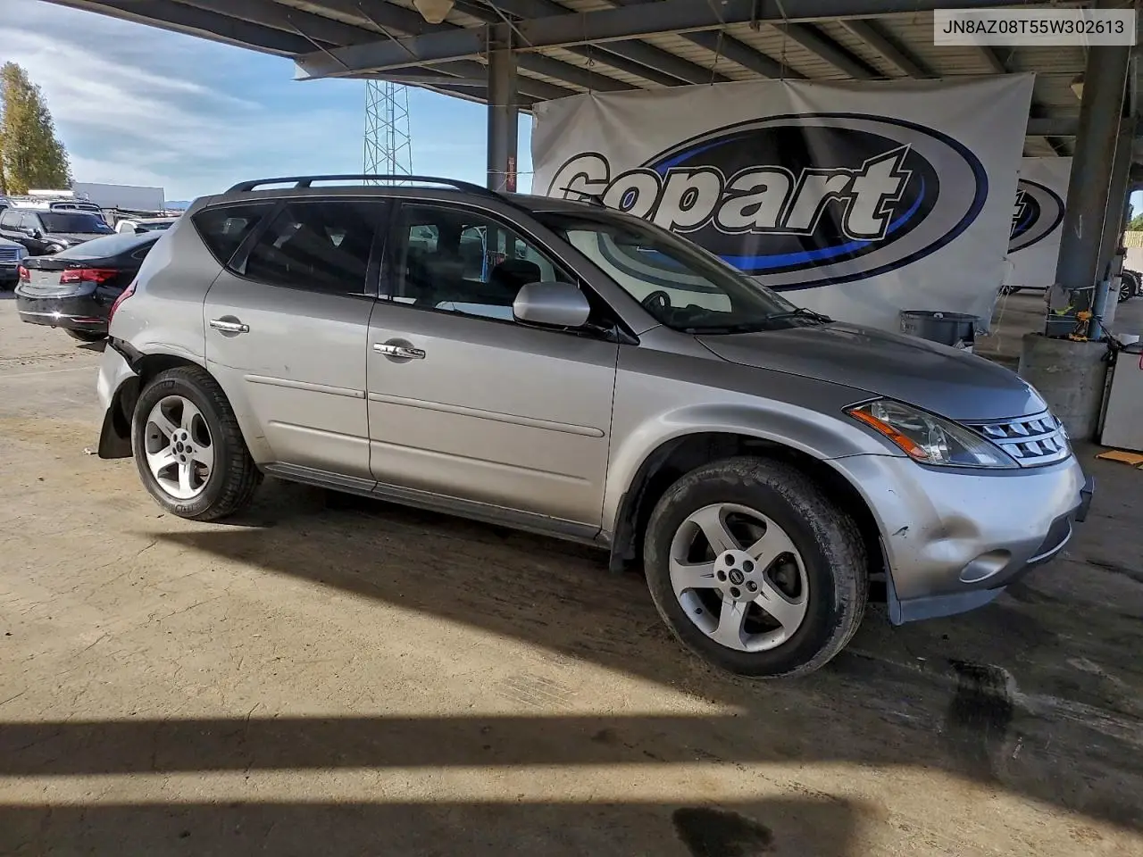 JN8AZ08T55W302613 2005 Nissan Murano Sl