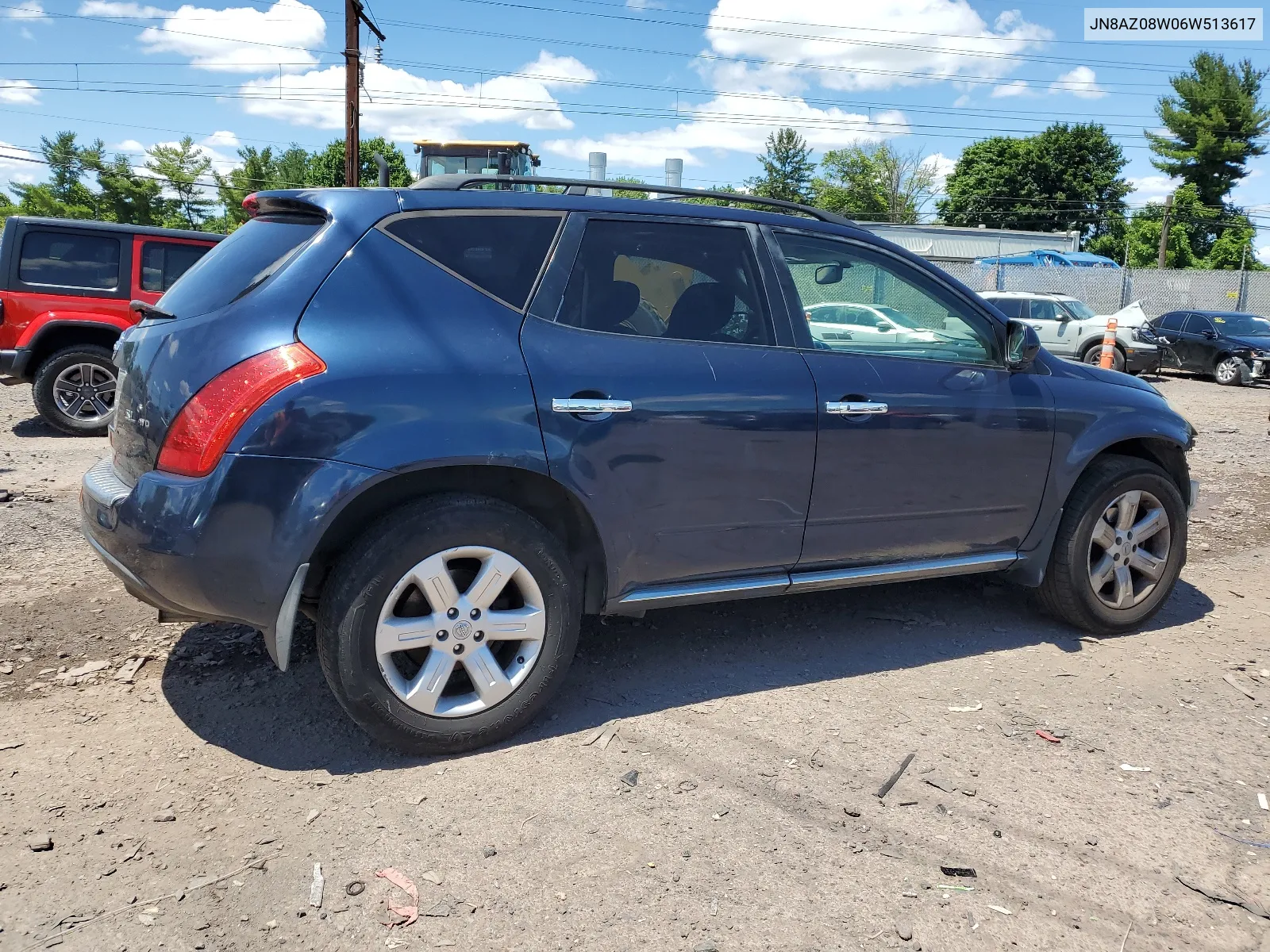 JN8AZ08W06W513617 2006 Nissan Murano Sl