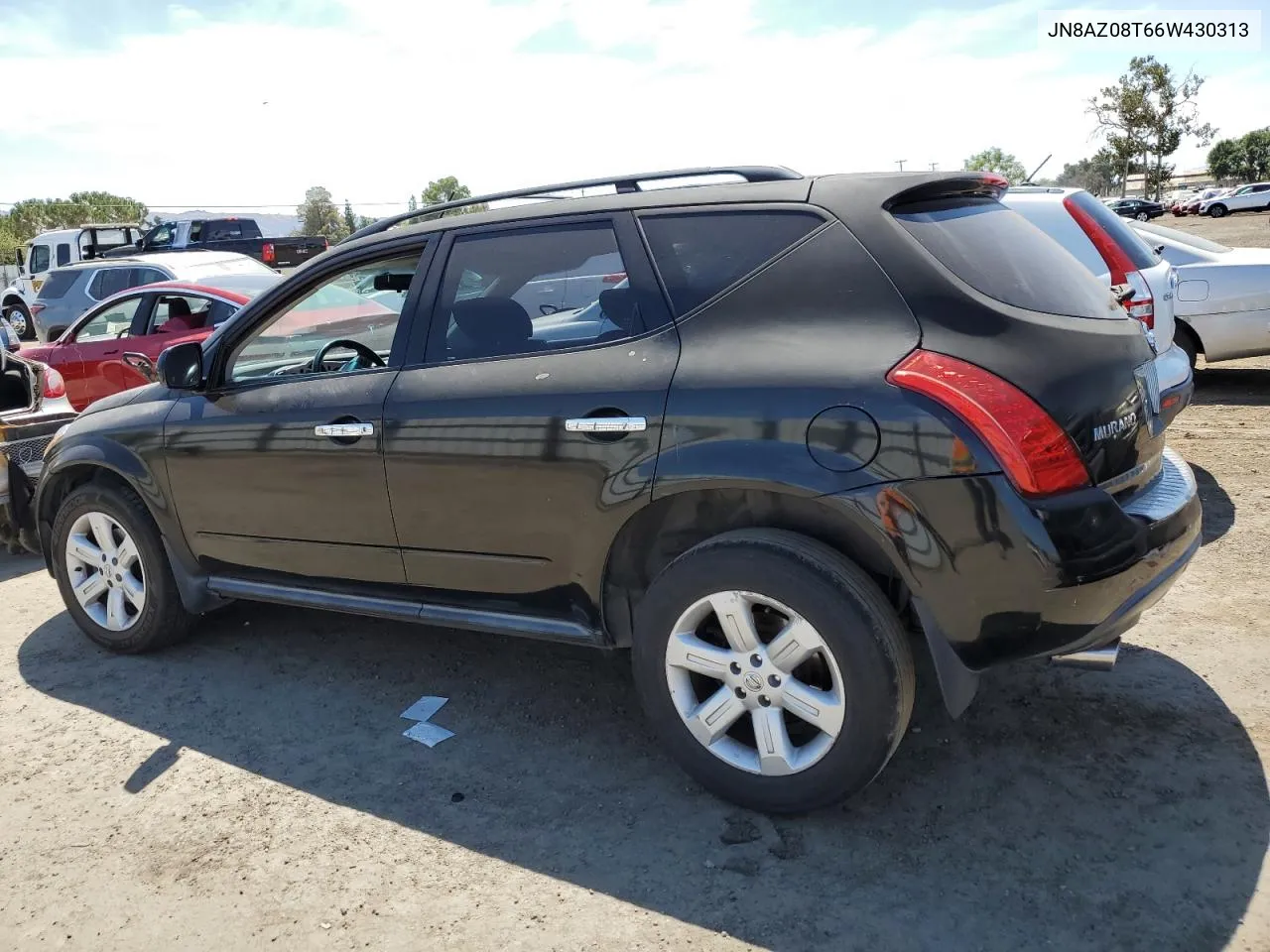 2006 Nissan Murano Sl VIN: JN8AZ08T66W430313 Lot: 65848184