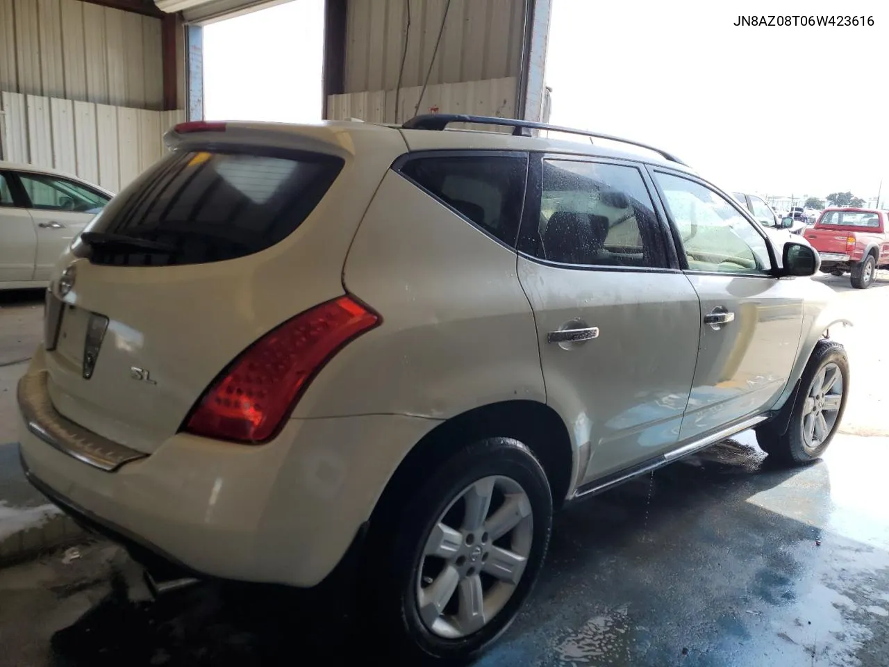 2006 Nissan Murano Sl VIN: JN8AZ08T06W423616 Lot: 66997294