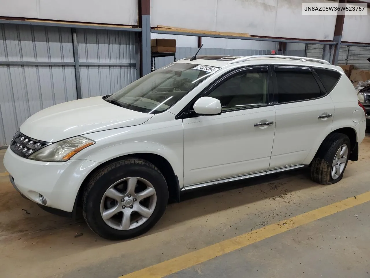 JN8AZ08W36W523767 2006 Nissan Murano Sl