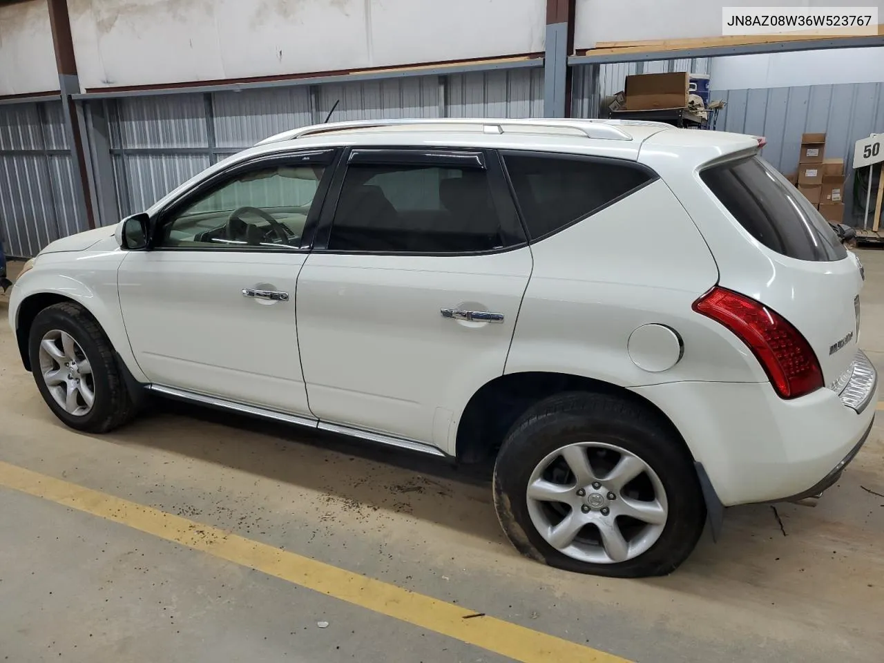 JN8AZ08W36W523767 2006 Nissan Murano Sl