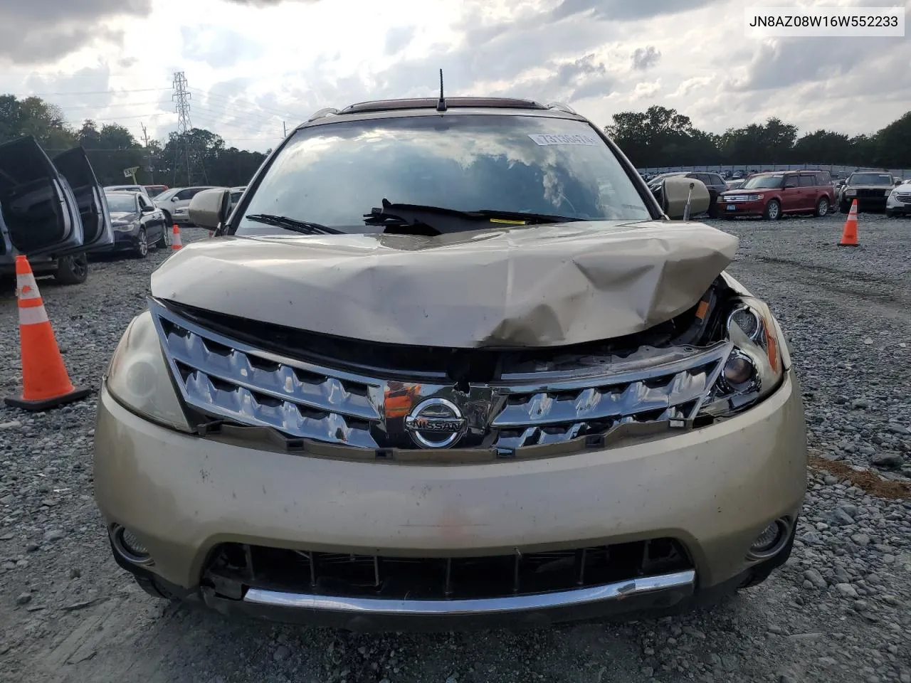 JN8AZ08W16W552233 2006 Nissan Murano Sl