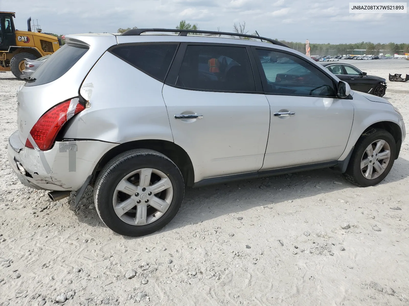 2007 Nissan Murano Sl VIN: JN8AZ08TX7W521893 Lot: 47958934