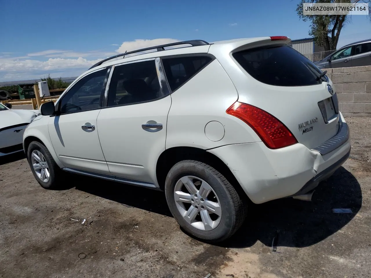 JN8AZ08W17W621164 2007 Nissan Murano Sl