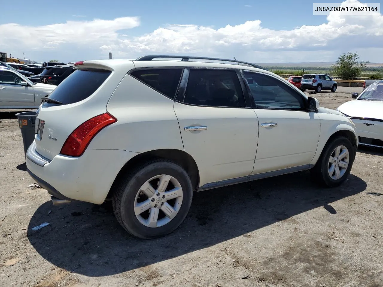 JN8AZ08W17W621164 2007 Nissan Murano Sl