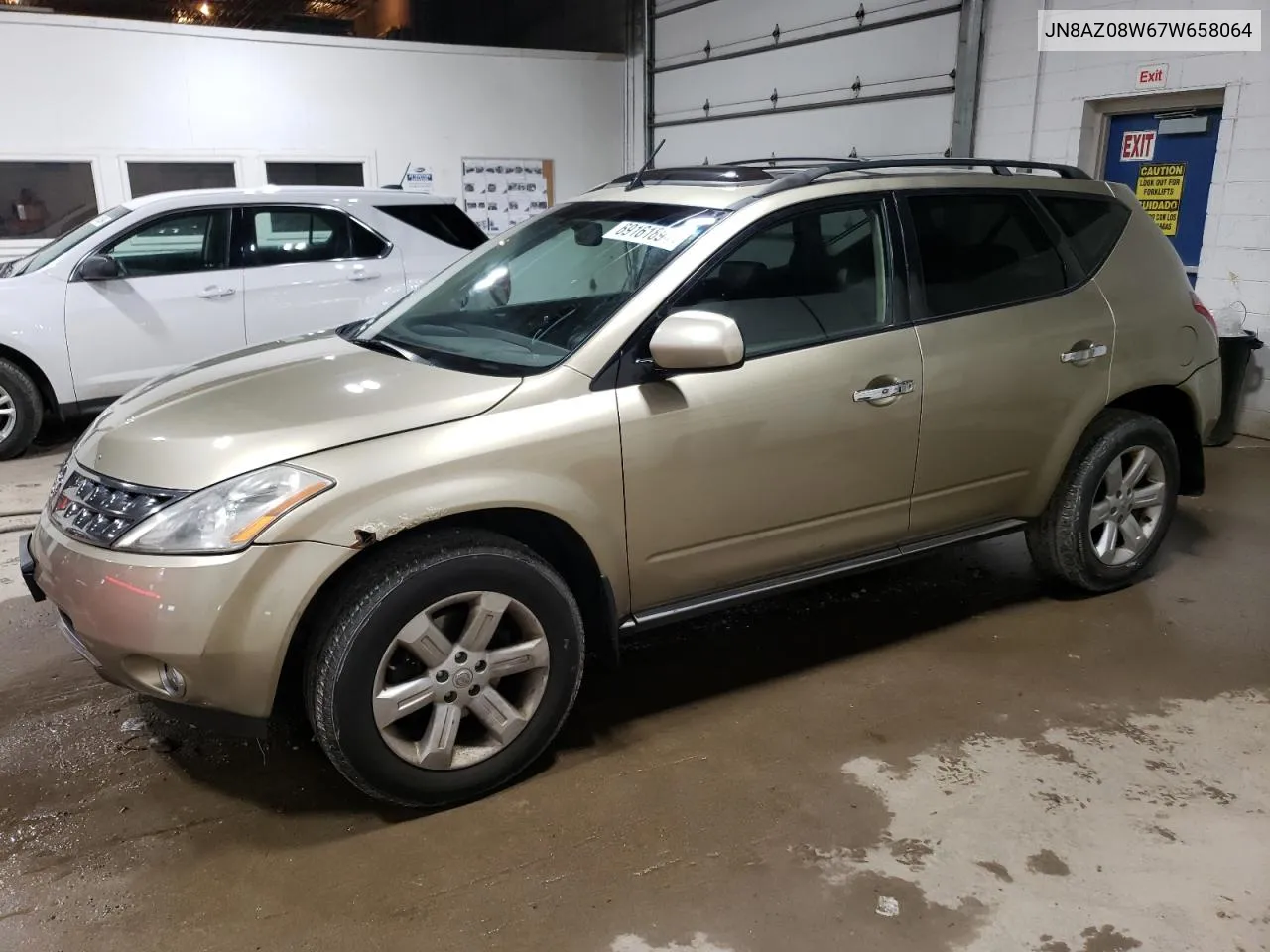 JN8AZ08W67W658064 2007 Nissan Murano Sl