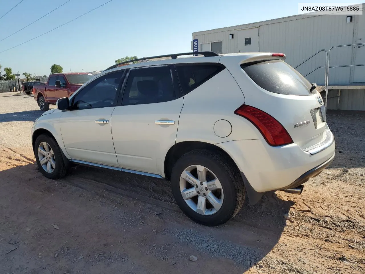 JN8AZ08T87W516885 2007 Nissan Murano Sl