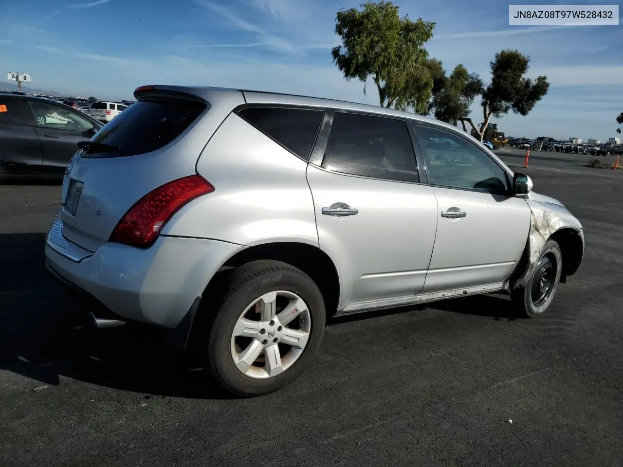 JN8AZ08T97W528432 2007 Nissan Murano Sl