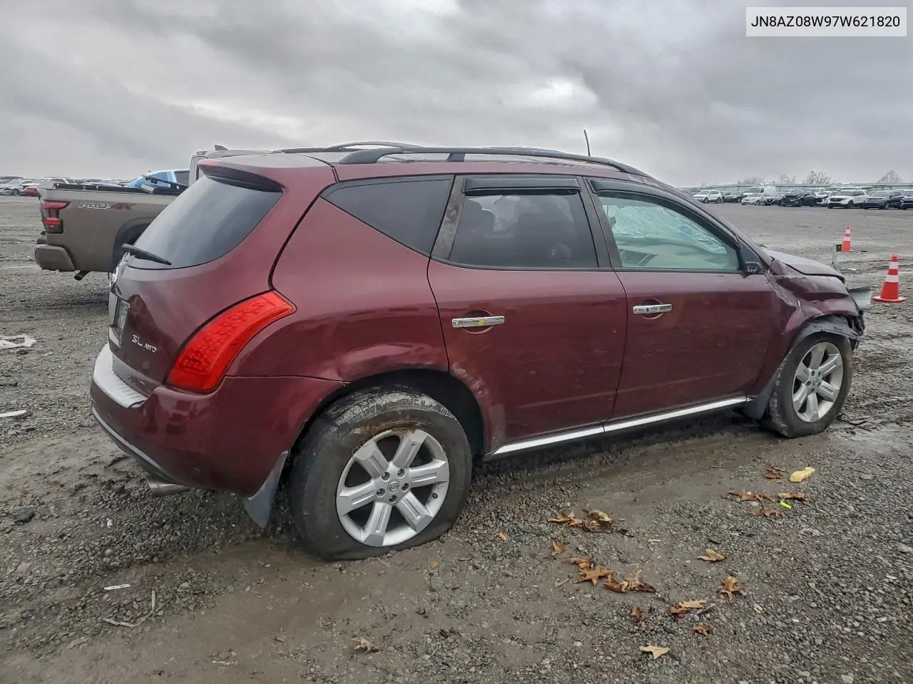 JN8AZ08W97W621820 2007 Nissan Murano Sl
