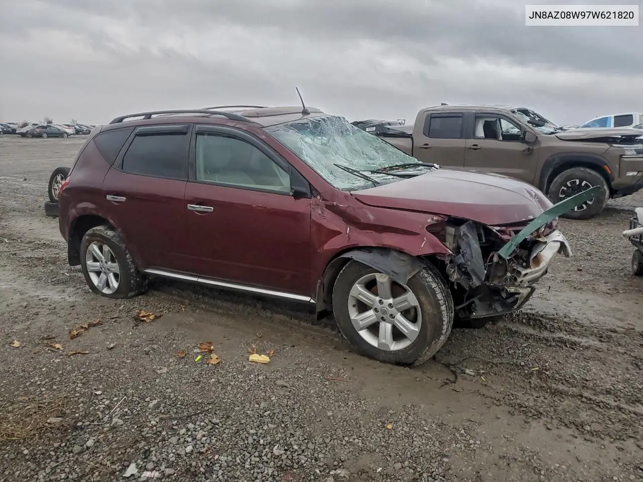 JN8AZ08W97W621820 2007 Nissan Murano Sl