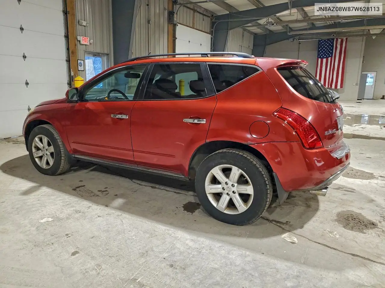 JN8AZ08W87W628113 2007 Nissan Murano Sl