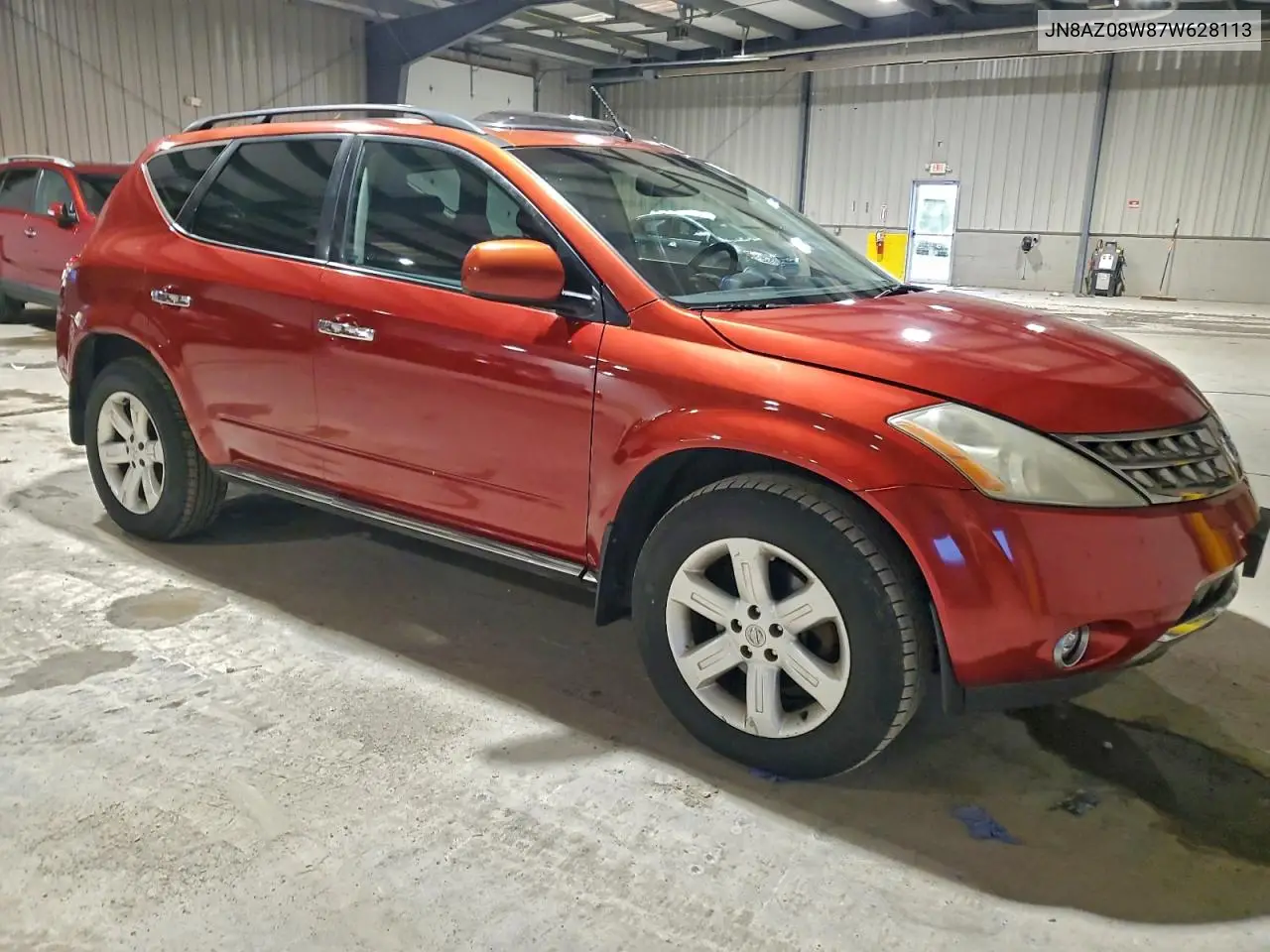 JN8AZ08W87W628113 2007 Nissan Murano Sl