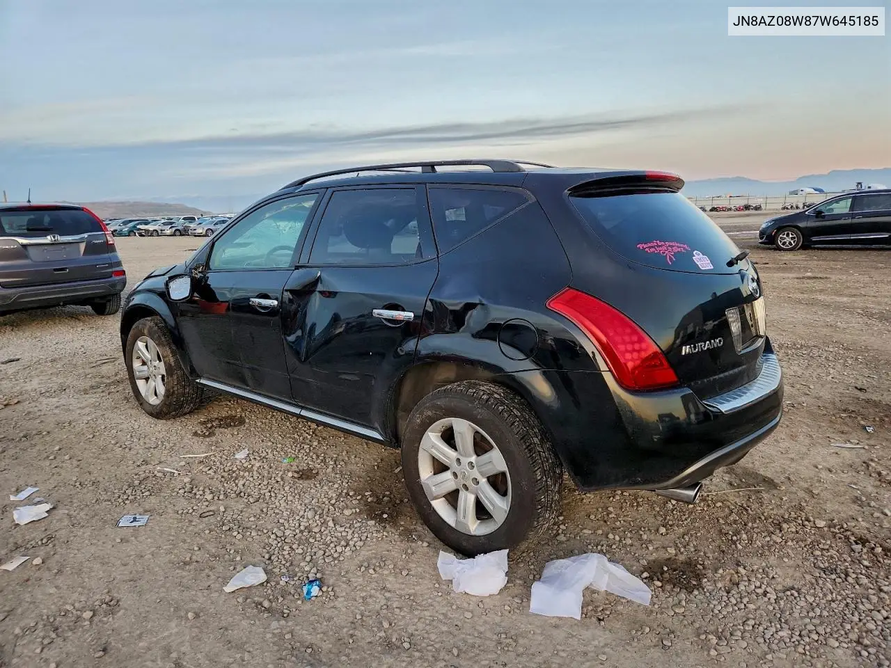 JN8AZ08W87W645185 2007 Nissan Murano Sl