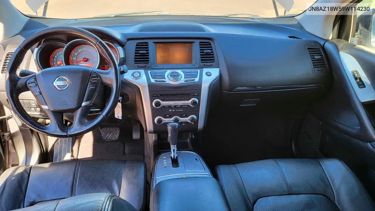 2009 Nissan Murano S VIN: JN8AZ18W59W114230 Lot: 41663866