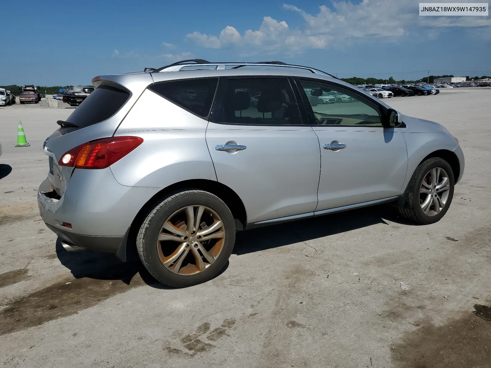 2009 Nissan Murano S VIN: JN8AZ18WX9W147935 Lot: 55687554