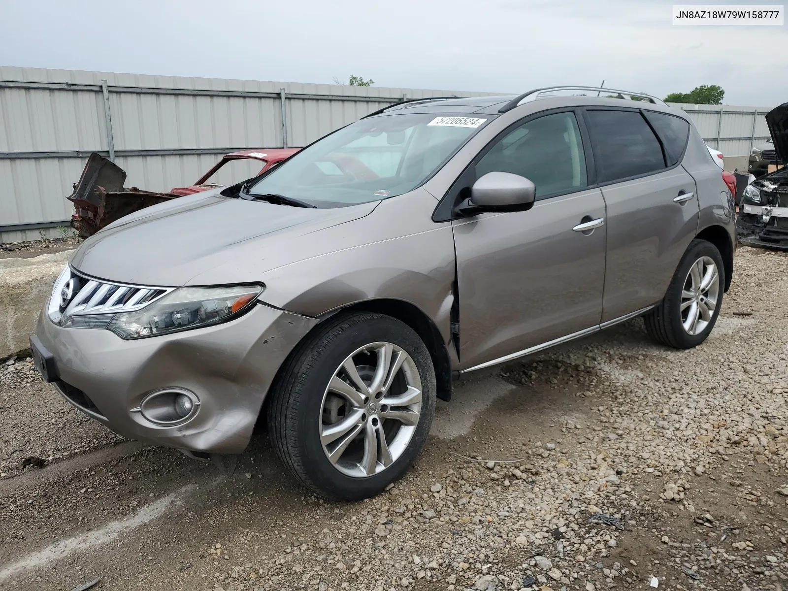 JN8AZ18W79W158777 2009 Nissan Murano S