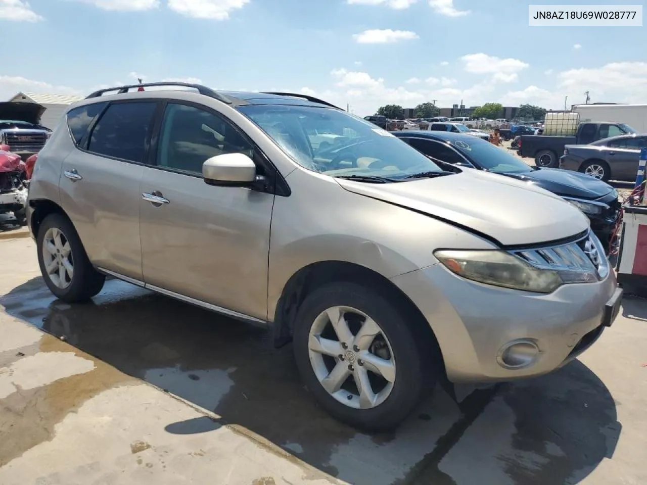 2009 Nissan Murano S VIN: JN8AZ18U69W028777 Lot: 58636174