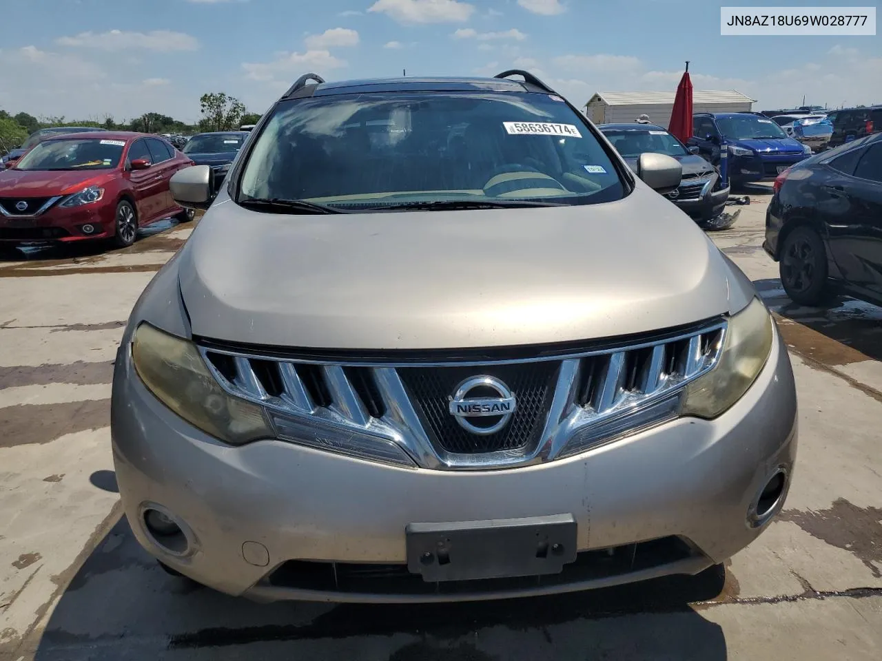 JN8AZ18U69W028777 2009 Nissan Murano S