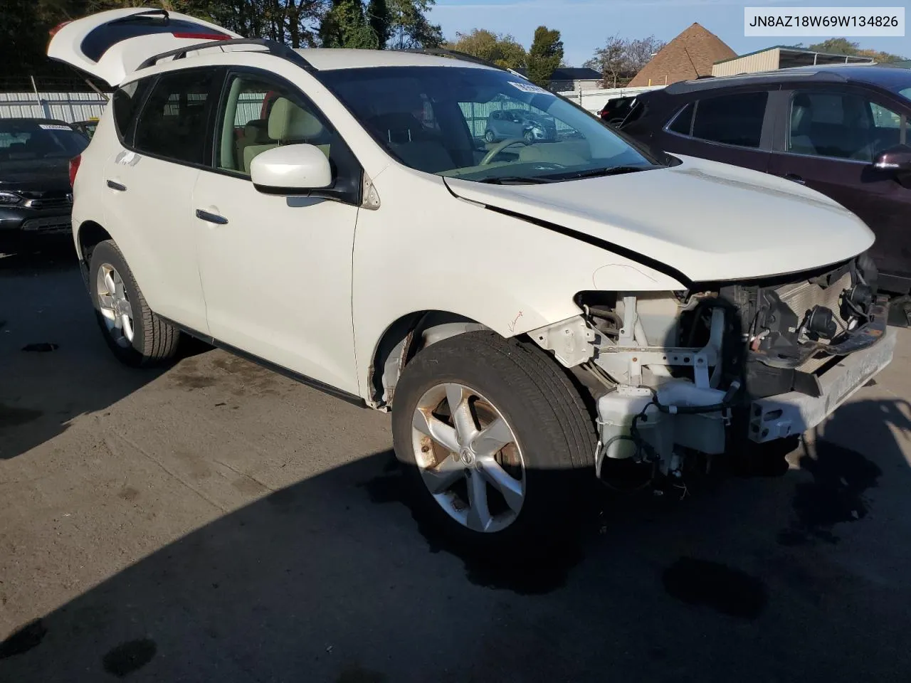 JN8AZ18W69W134826 2009 Nissan Murano S