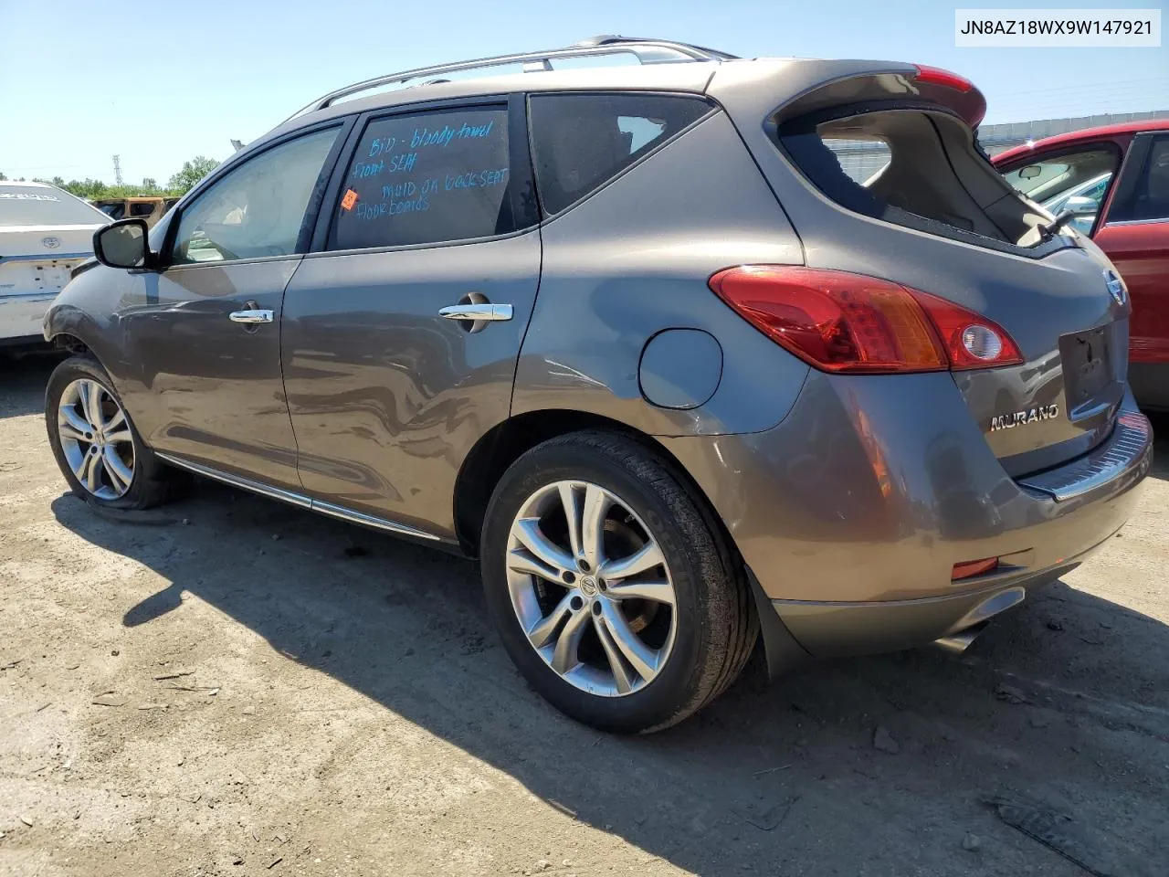 JN8AZ18WX9W147921 2009 Nissan Murano S