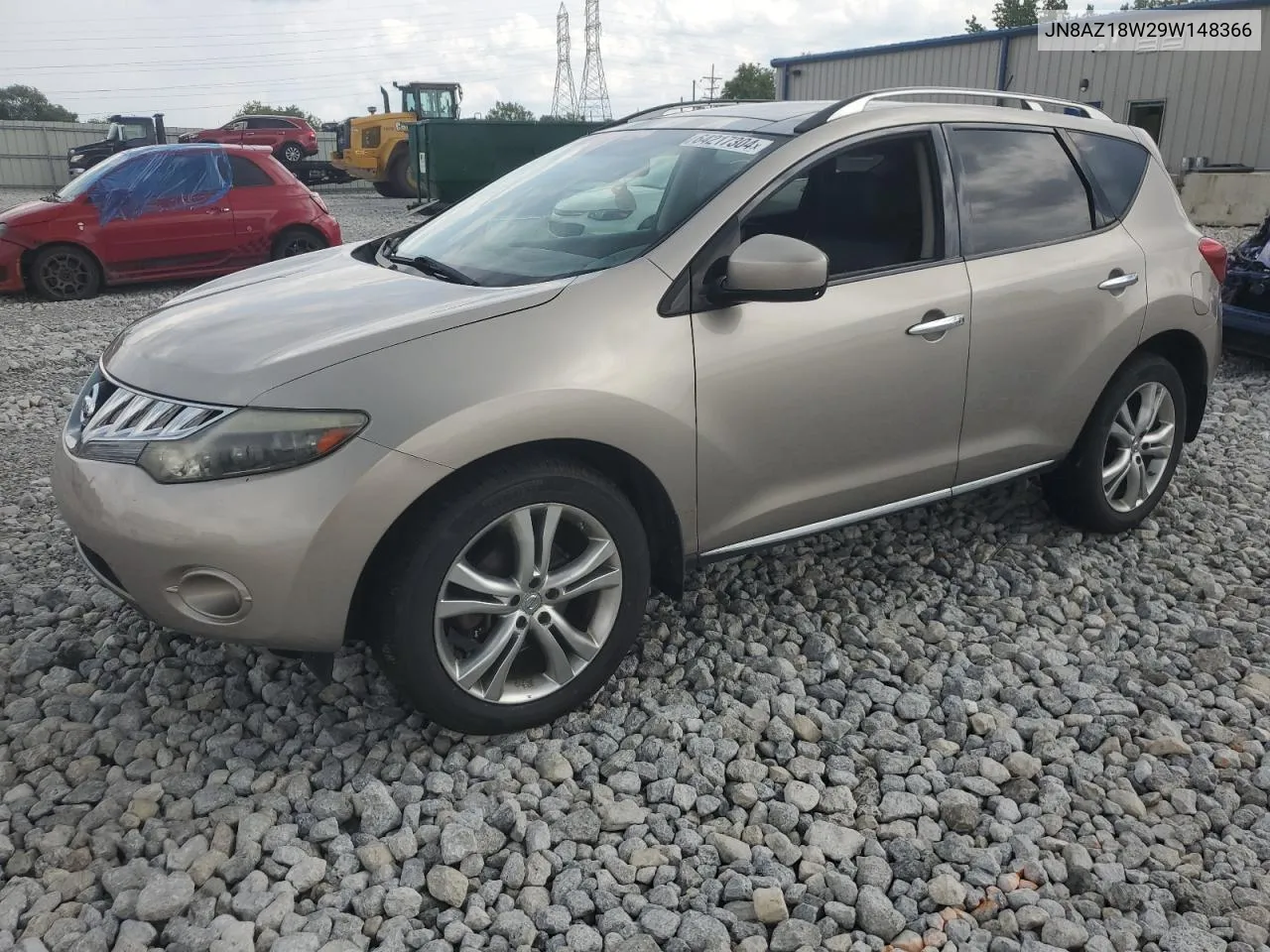 2009 Nissan Murano S VIN: JN8AZ18W29W148366 Lot: 64217304