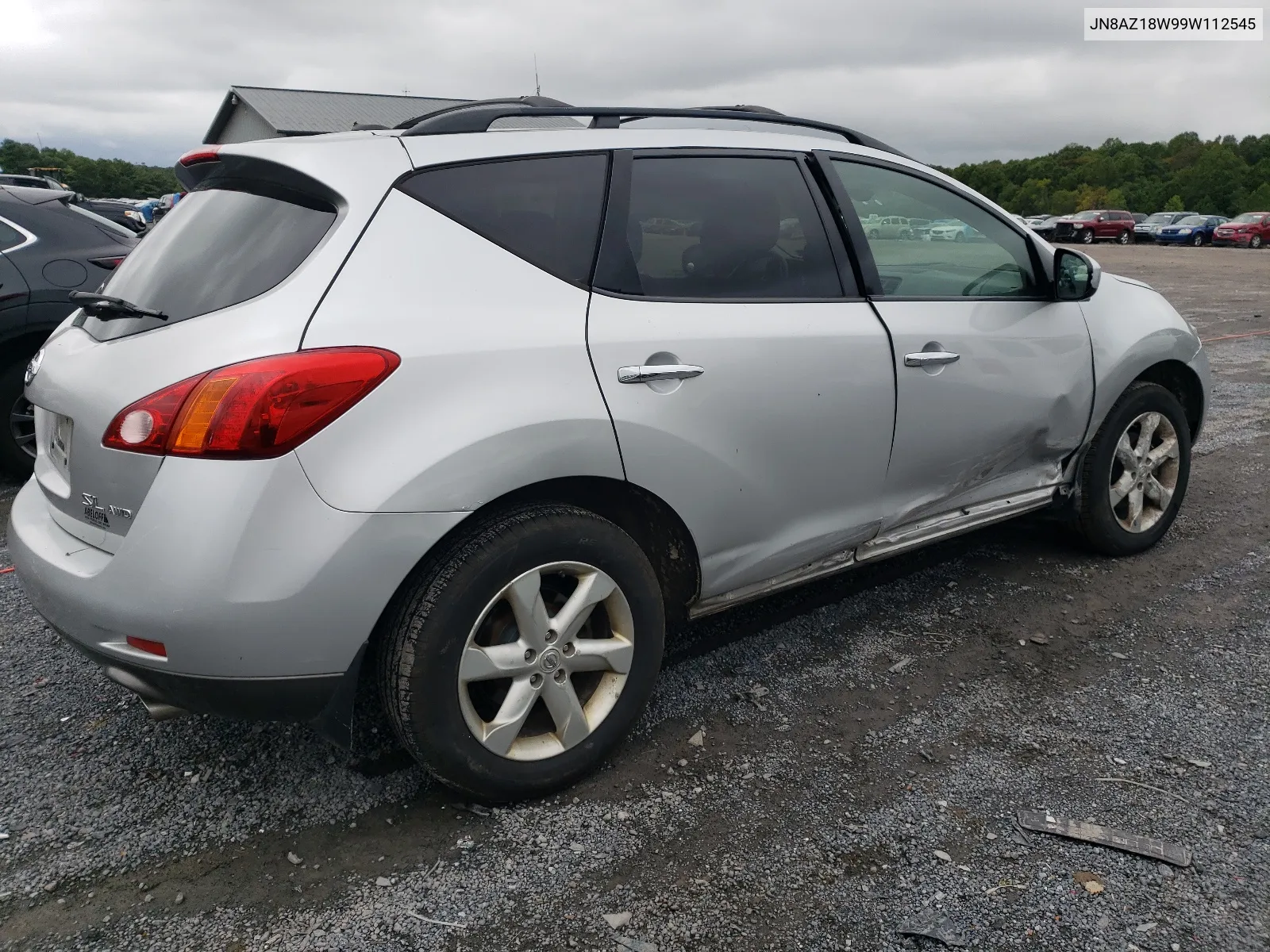 2009 Nissan Murano S VIN: JN8AZ18W99W112545 Lot: 64456794