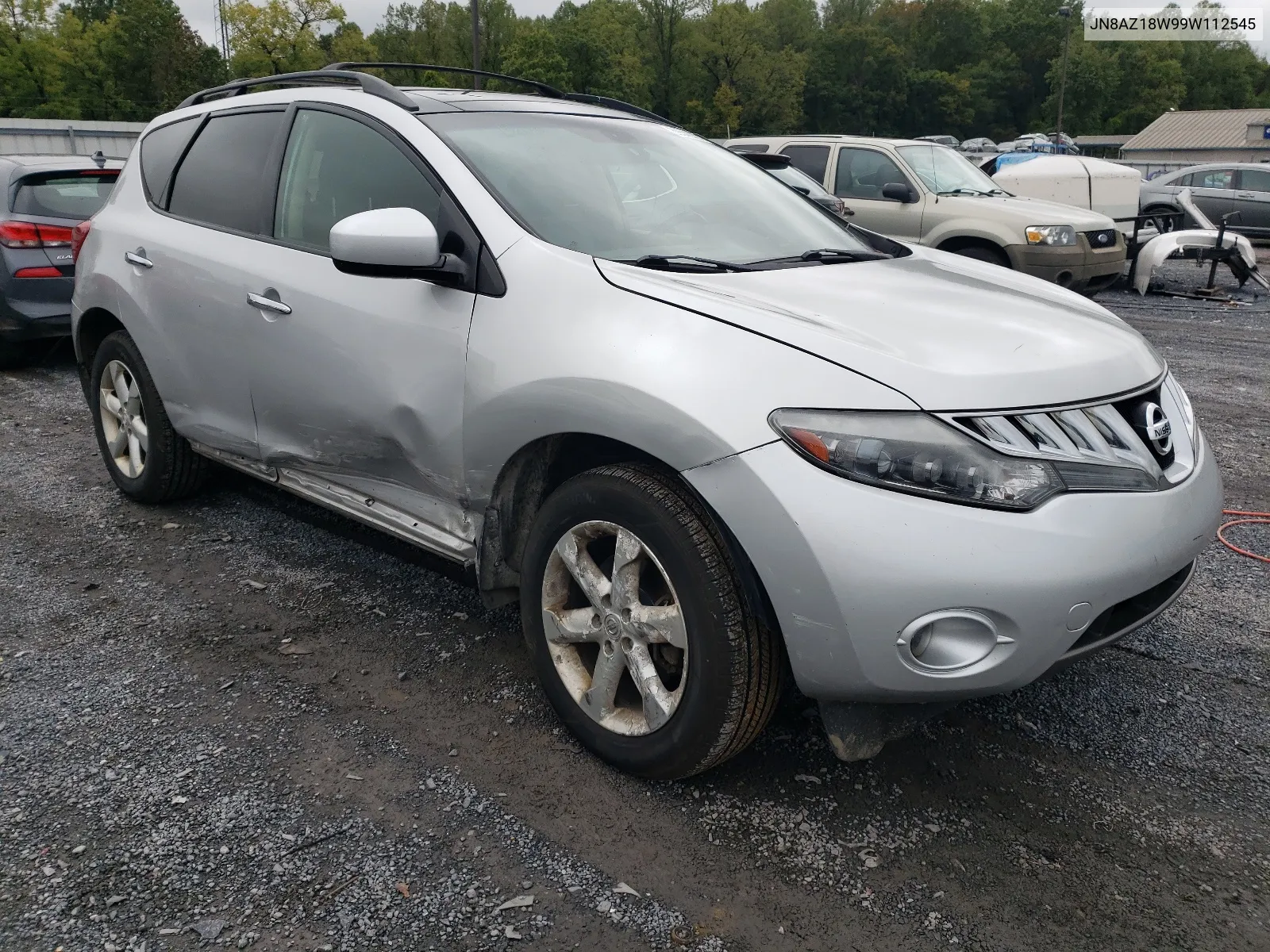 2009 Nissan Murano S VIN: JN8AZ18W99W112545 Lot: 64456794