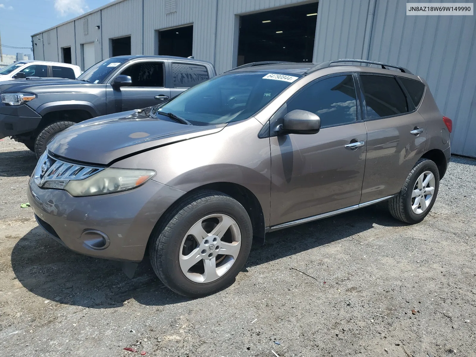 2009 Nissan Murano S VIN: JN8AZ18W69W149990 Lot: 64790844