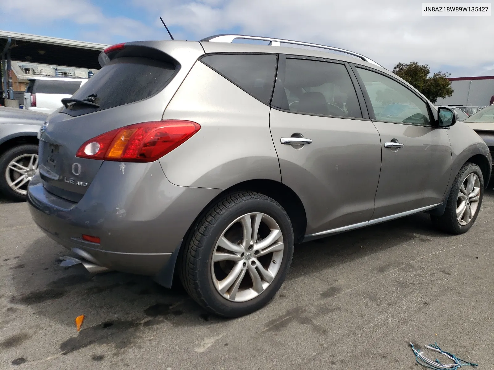 JN8AZ18W89W135427 2009 Nissan Murano S