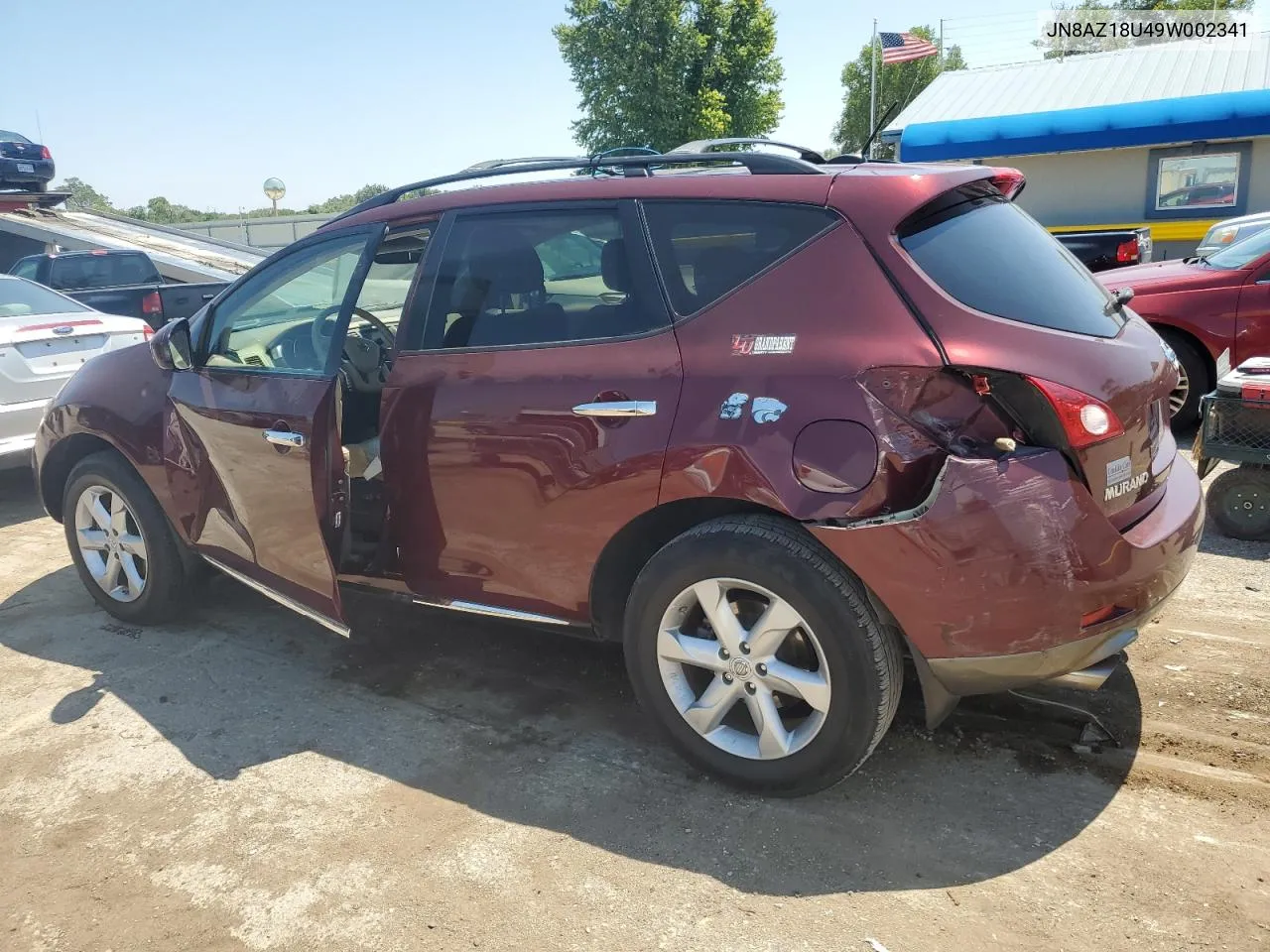 JN8AZ18U49W002341 2009 Nissan Murano S