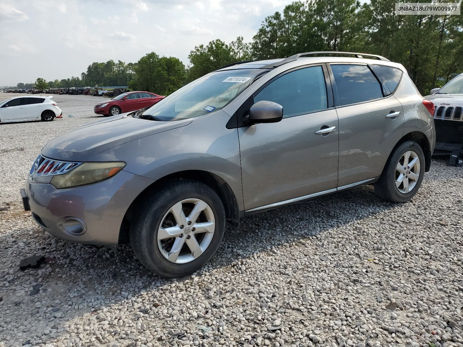 2009 Nissan Murano S VIN: JN8AZ18U79W009977 Lot: 66220324