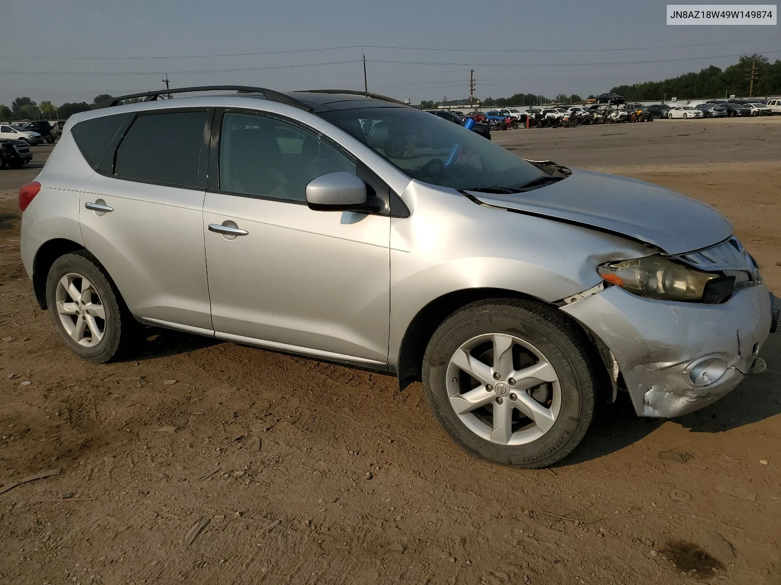 JN8AZ18W49W149874 2009 Nissan Murano S