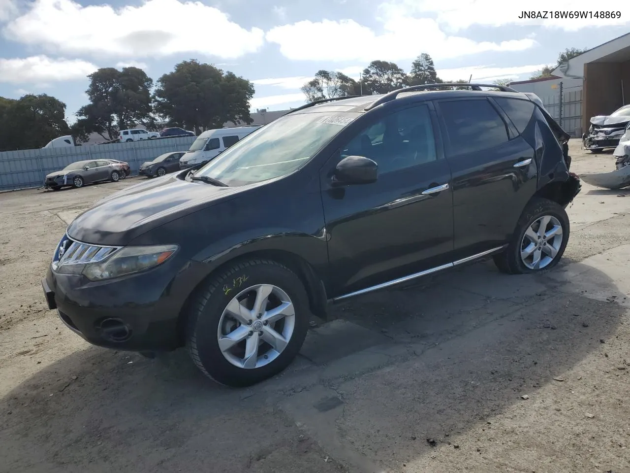 2009 Nissan Murano S VIN: JN8AZ18W69W148869 Lot: 67026454