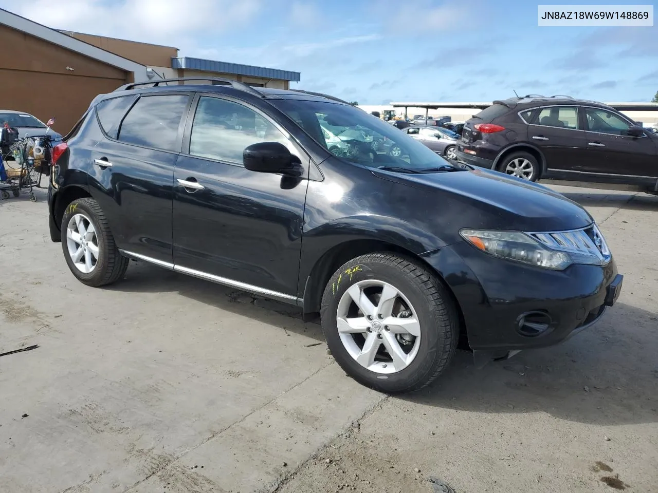 2009 Nissan Murano S VIN: JN8AZ18W69W148869 Lot: 67026454