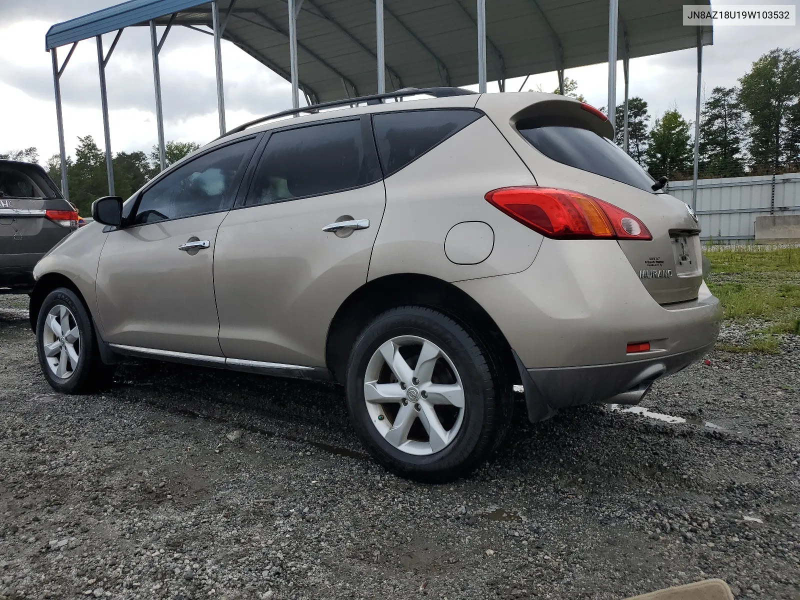 JN8AZ18U19W103532 2009 Nissan Murano S