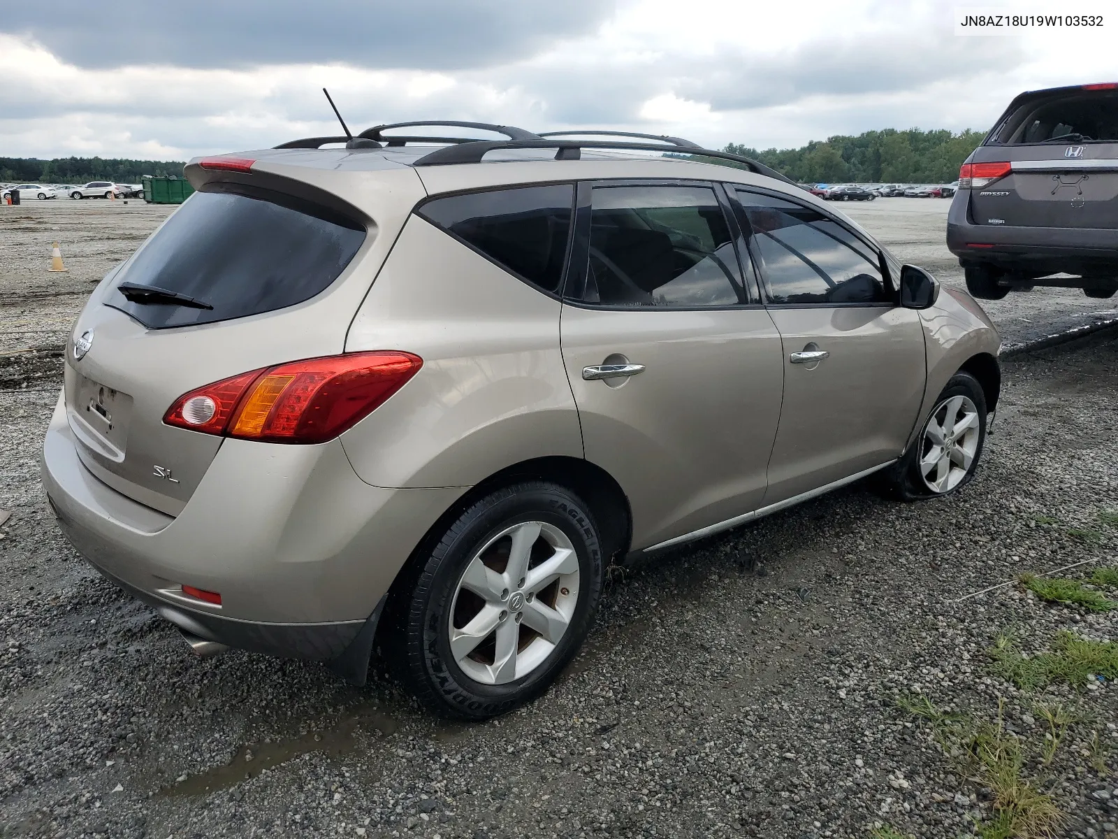 JN8AZ18U19W103532 2009 Nissan Murano S