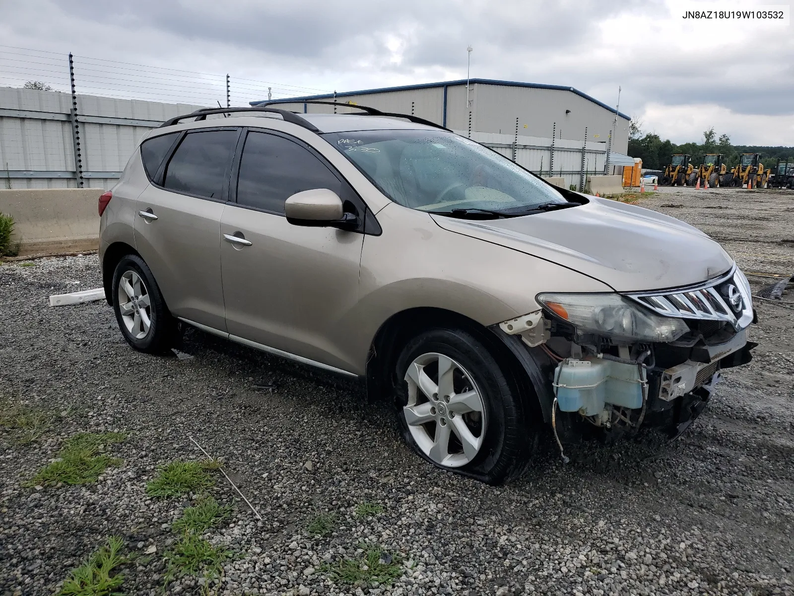 2009 Nissan Murano S VIN: JN8AZ18U19W103532 Lot: 67060054