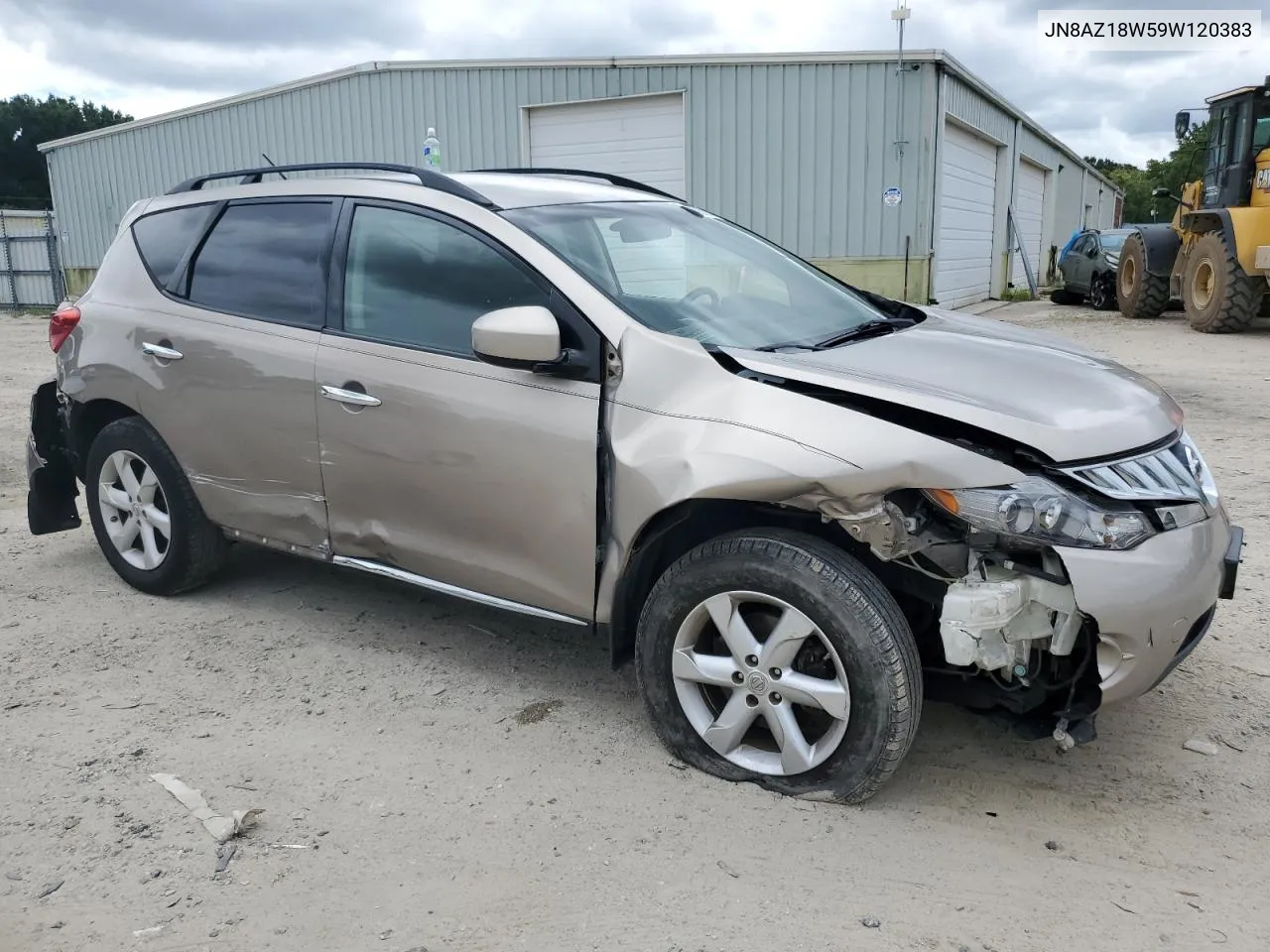 JN8AZ18W59W120383 2009 Nissan Murano S