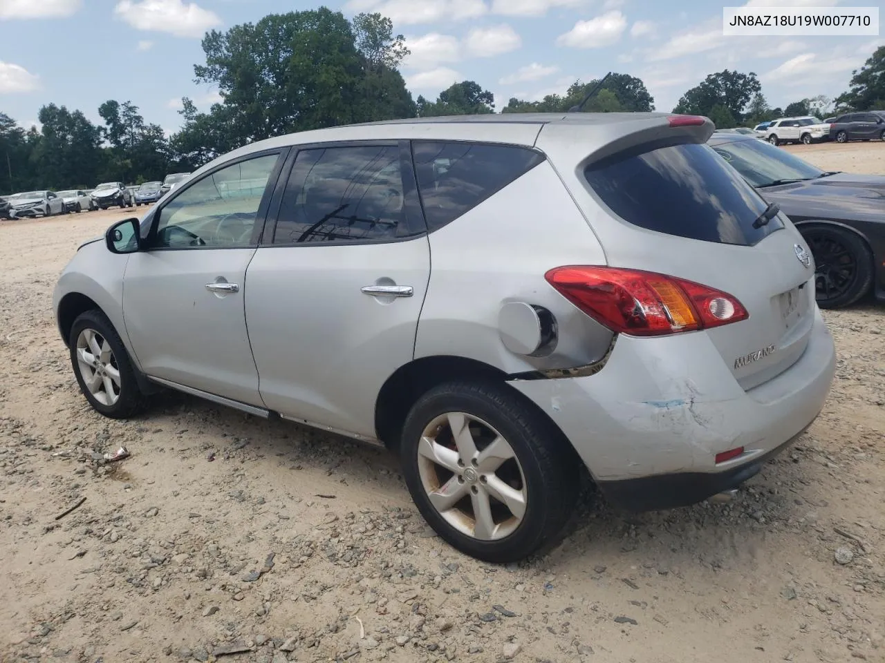 2009 Nissan Murano S VIN: JN8AZ18U19W007710 Lot: 68217544