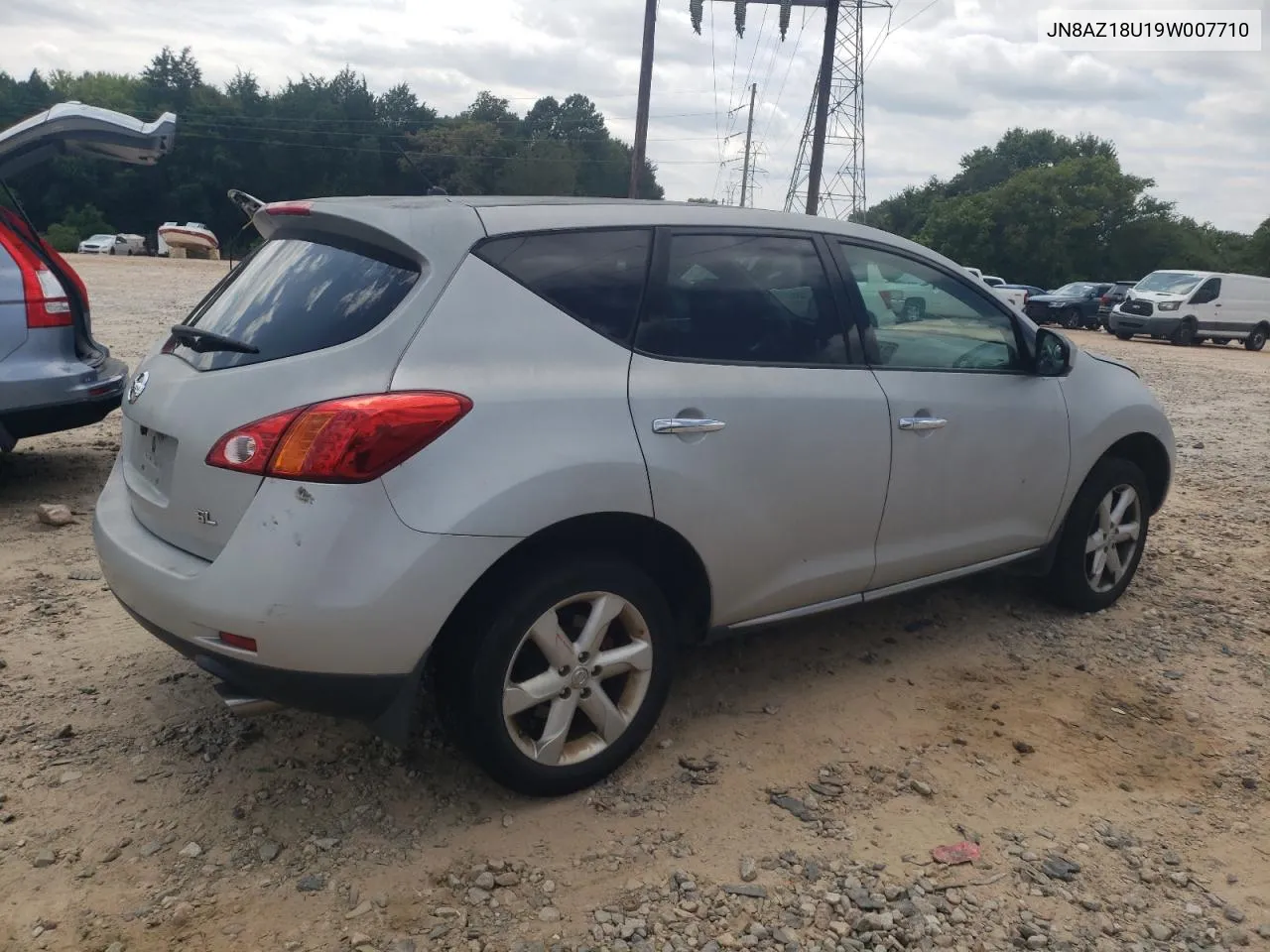 2009 Nissan Murano S VIN: JN8AZ18U19W007710 Lot: 68217544