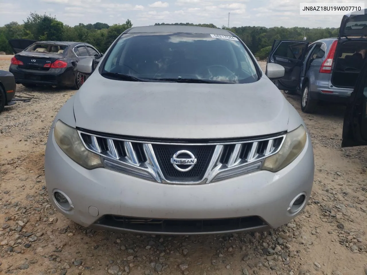 2009 Nissan Murano S VIN: JN8AZ18U19W007710 Lot: 68217544