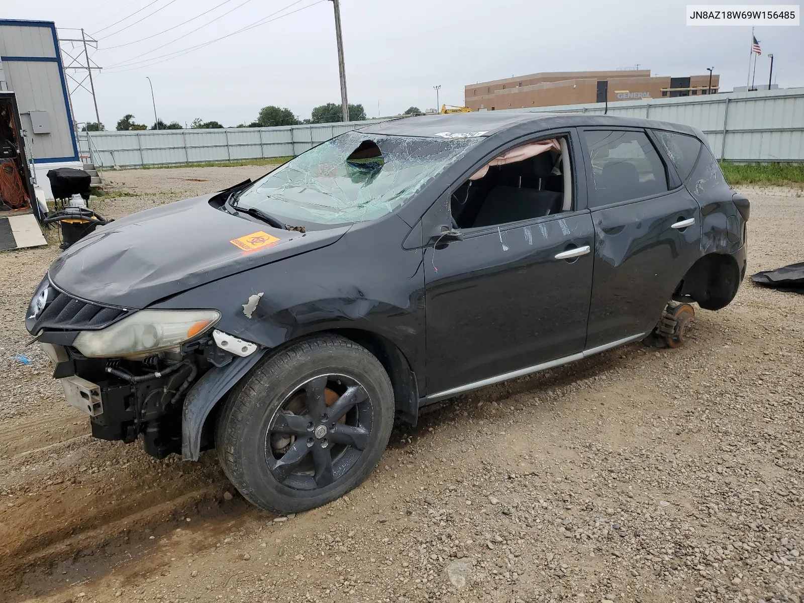 JN8AZ18W69W156485 2009 Nissan Murano S