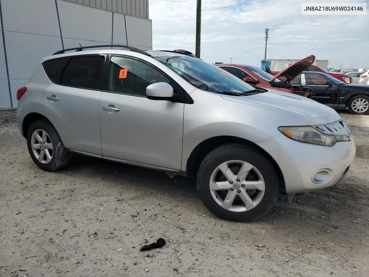 2009 Nissan Murano S VIN: JN8AZ18U69W024146 Lot: 68298204