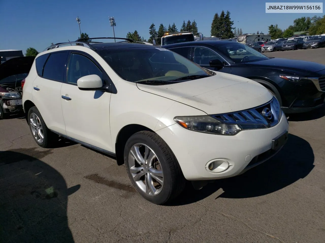 2009 Nissan Murano S VIN: JN8AZ18W99W156156 Lot: 69680724