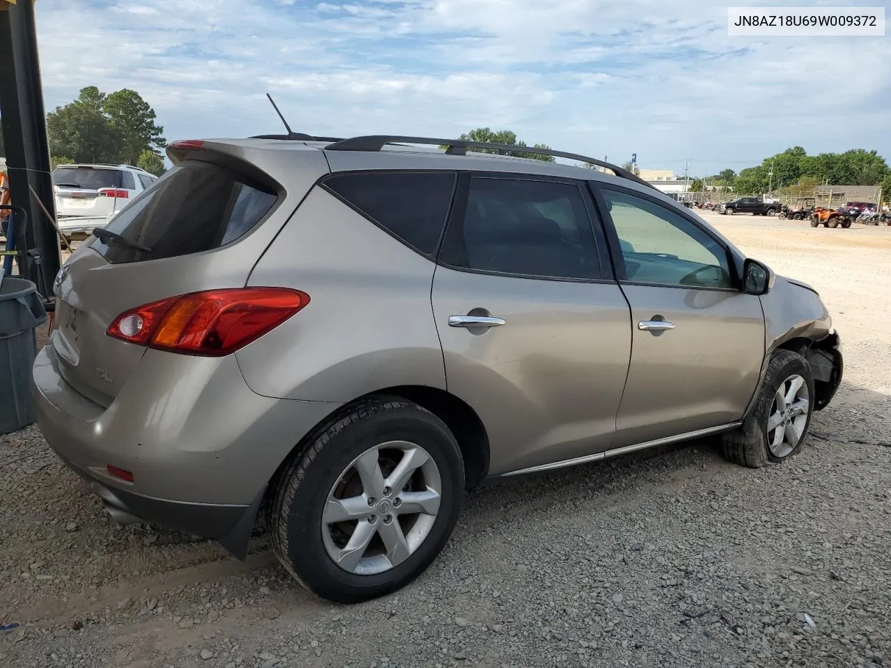 2009 Nissan Murano S VIN: JN8AZ18U69W009372 Lot: 69749604