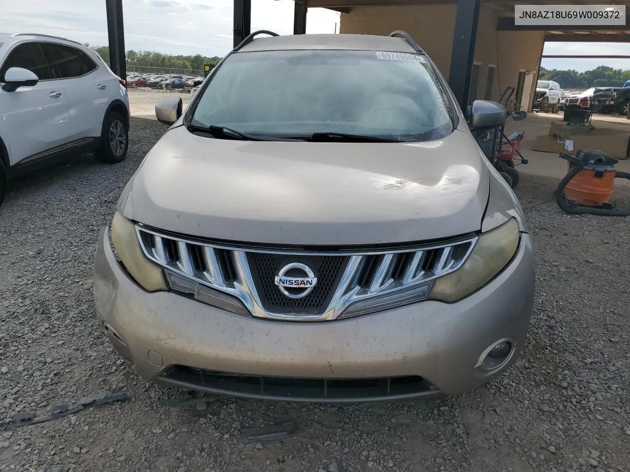 JN8AZ18U69W009372 2009 Nissan Murano S